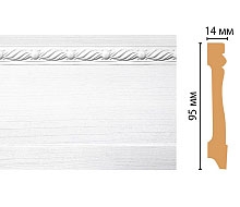 Плинтус напольный 195-16