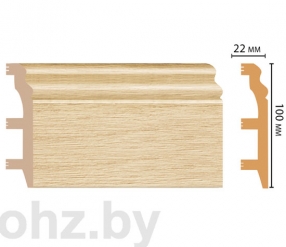 Плинтус D232-71 Decomaster 10 см