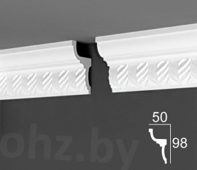 ДП 28-110 Потолочный плинтус