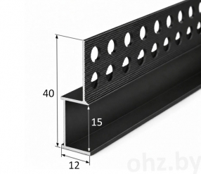 Теневой плинтус WA40