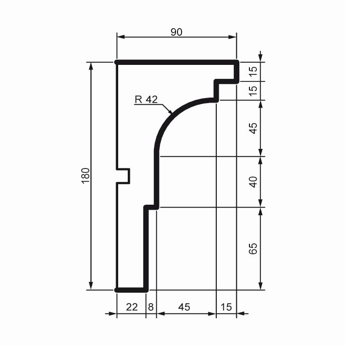 КС115 карниз