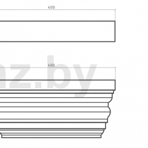 Размеры капители 1.21.004