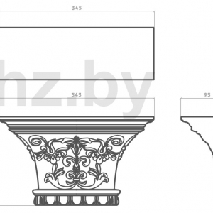 Размеры капители