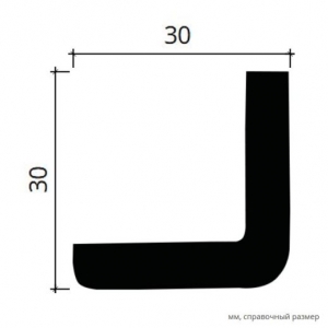 Размеры угла 1.50.156
