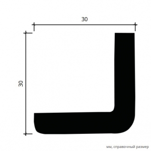 Размеры угла 1.50.156