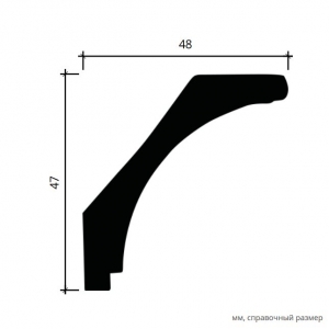 Размеры карниза 1.50.172