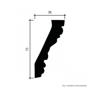 Размеры карниза 1.50.181