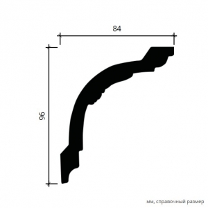 Размеры карниза 1.50.183