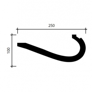 Размеры карниза 1.50.710