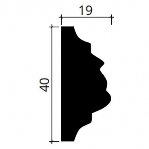 Размеры молдинга 1.51.312