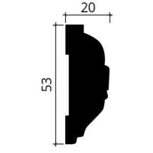 Размеры молдинга 1.51.313