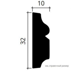 Размеры молдинга 6.51.323