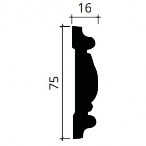 Размеры молдинга 1.51.335