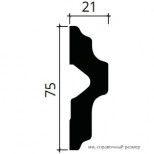 Размеры молдинга 1.51.341