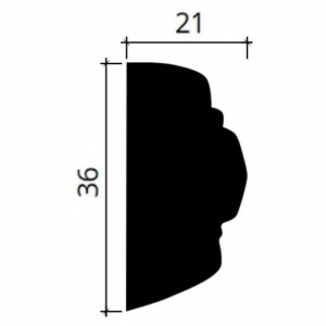Размеры молдинга 1.51.352