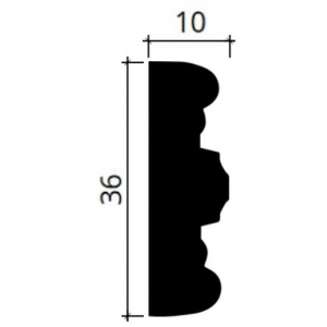 Размеры молдинга 1.51.359