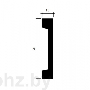 Размеры плинтуса 1.51.363