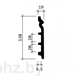 Размеры плинтуса 1.53.110