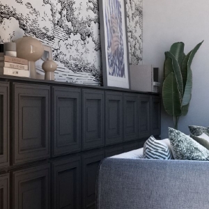 Панели в интерьере