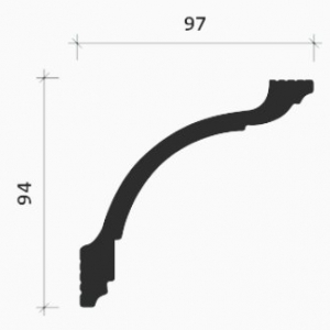 Размеры карниза 6.50.248