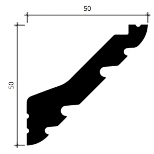 Размеры карниза 6.50.703