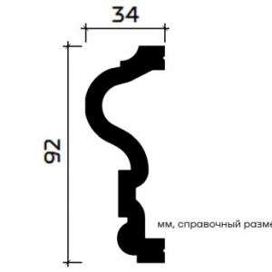 6.51.390 молдинг 9 см