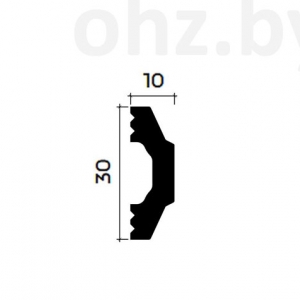 Размеры молдинга 6.51.424