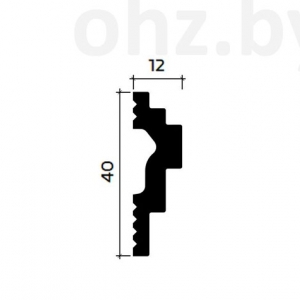 Размеры молдинга 6.51.428