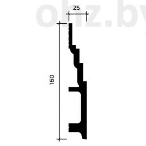 Размеры плинтуса 6.53.802