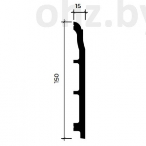 Размеры плинтуса 6.53.804