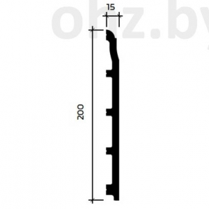Размеры плинтуса 6.53.805