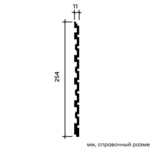 Панель 6.59.111, размеры