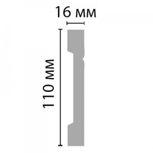Размеры плинтуса А017