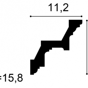 Размеры карниза С211