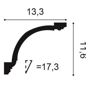 Карниз C216 ORAC
