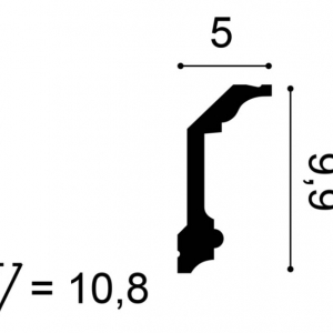 Размеры карниза С321