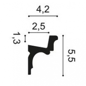 Размеры каниза C323