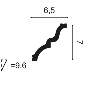 Размеры карниза C325
