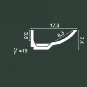 Карниз C351 ORAC