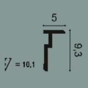 Карниз CX197 ORAC, размеры