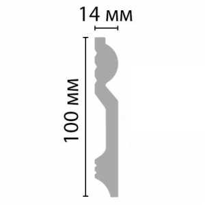 Размеры плинтуса D137