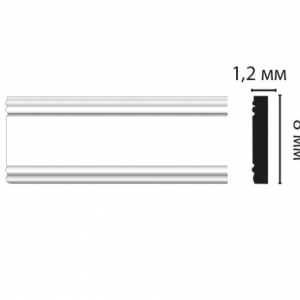 Молдинг из дюрополимера 8см