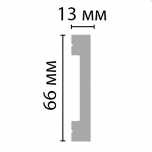 Размеры плинтуса D157