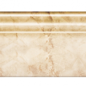 Цветной плинтус из дюрополимера Decomaster D232-80, коричневый мрамор