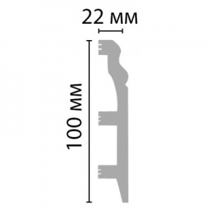 Размеры плинтуса  D232-115