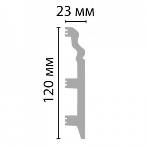 Размеры плинтуса  D233-115
