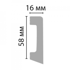 Размеры плинтуса D234-115