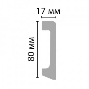 Размеры плинтуса D234