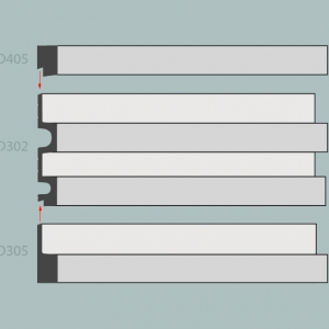 Молдинги для оформления краев панелей