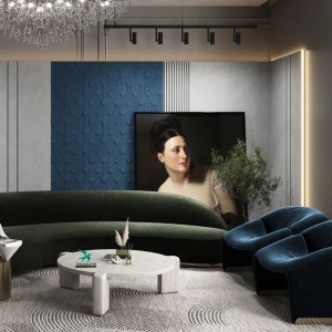 Панели decoplume в интерьере